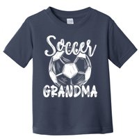 Soccer Grandma Wo Family Matching Team Player Soccer Ball Toddler T-Shirt