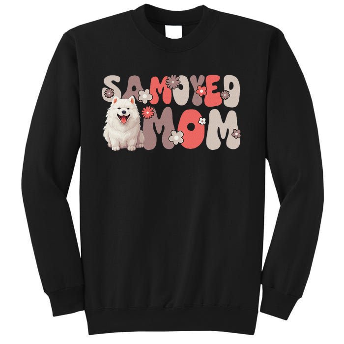 Samoyed Groovy WorldS Best Samoyed Mom Sweatshirt