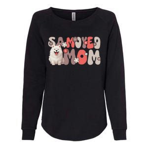 Samoyed Groovy WorldS Best Samoyed Mom Womens California Wash Sweatshirt