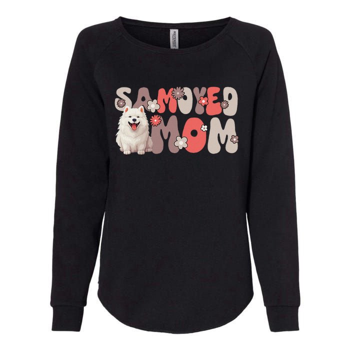 Samoyed Groovy WorldS Best Samoyed Mom Womens California Wash Sweatshirt