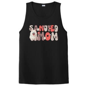 Samoyed Groovy WorldS Best Samoyed Mom PosiCharge Competitor Tank