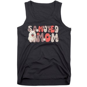 Samoyed Groovy WorldS Best Samoyed Mom Tank Top