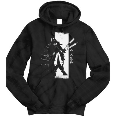 Samurai Girl Warrior Ukiyo Fpe Fundamental Paper Education Tie Dye Hoodie