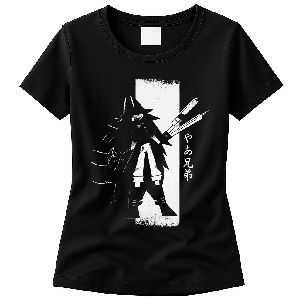 Samurai Girl Warrior Ukiyo Fpe Fundamental Paper Education Womens T-Shirt
