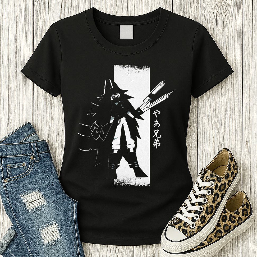 Samurai Girl Warrior Ukiyo Fpe Fundamental Paper Education Womens T-Shirt