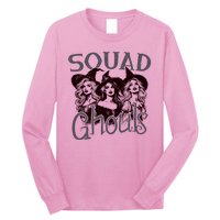 Squad Ghouls Witches Halloween Festive Long Sleeve Shirt