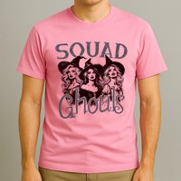 Squad Ghouls Witches Halloween Festive T-Shirt