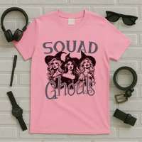 Squad Ghouls Witches Halloween Festive T-Shirt