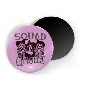 Squad Ghouls Witches Halloween Festive Magnet