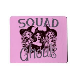 Squad Ghouls Witches Halloween Festive Mousepad