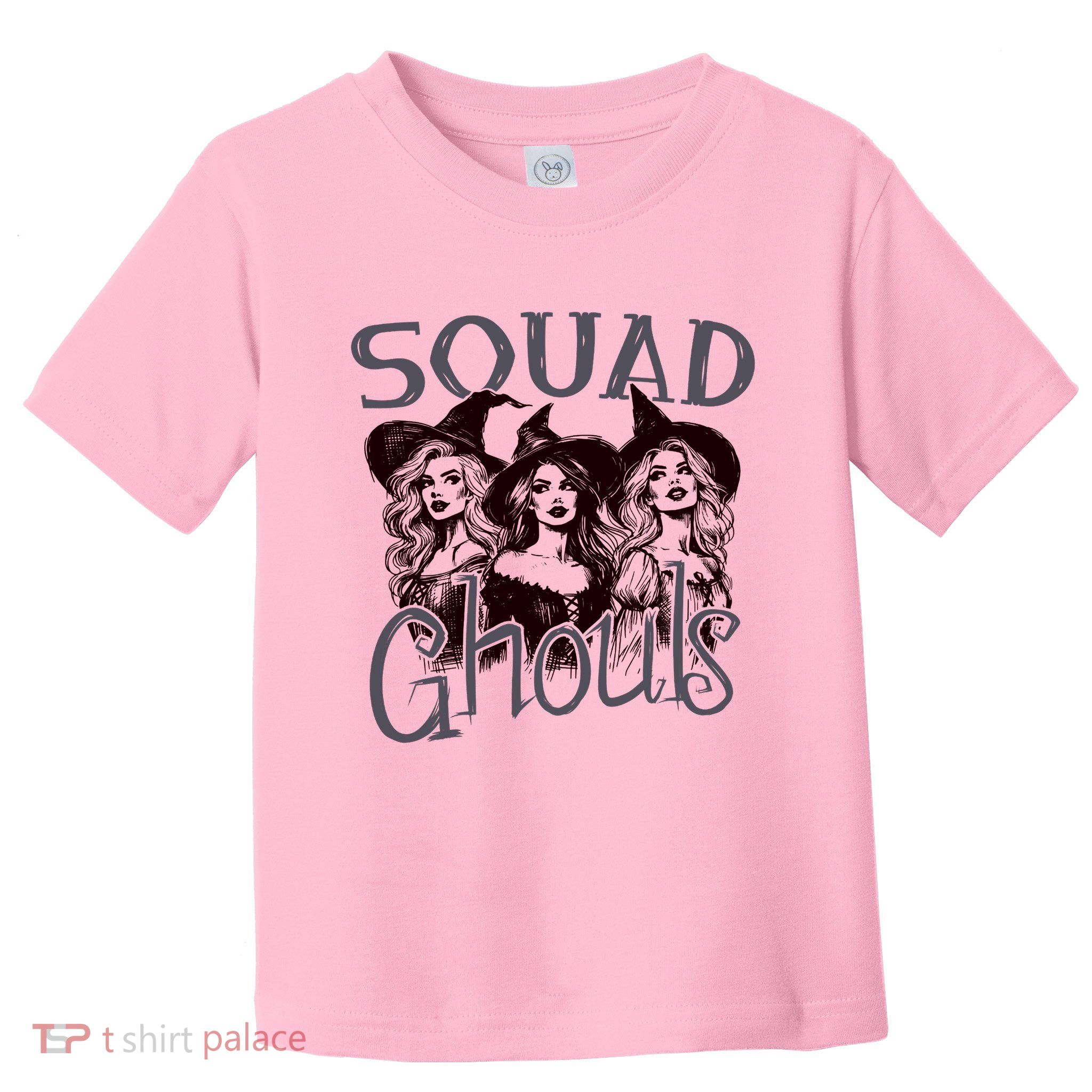Squad Ghouls Witches Halloween Festive Toddler T-Shirt