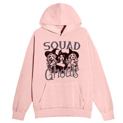 Squad Ghouls Witches Halloween Festive Urban Pullover Hoodie