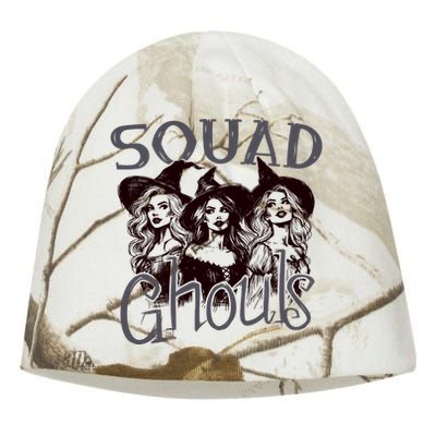 Squad Ghouls Witches Halloween Festive Kati - Camo Knit Beanie