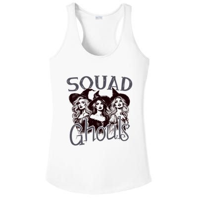 Squad Ghouls Witches Halloween Festive Ladies PosiCharge Competitor Racerback Tank