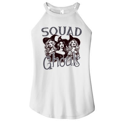 Squad Ghouls Witches Halloween Festive Women's Perfect Tri Rocker Tank