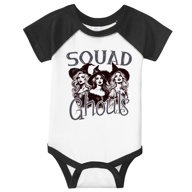 Squad Ghouls Witches Halloween Festive Infant Baby Jersey Bodysuit