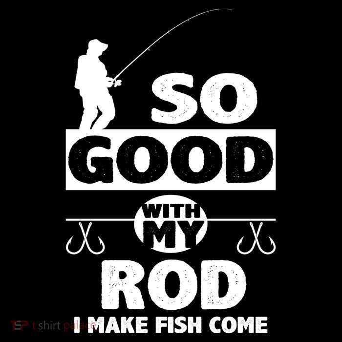 So Good With My Rod Funny FIshing Wool Snapback Cap