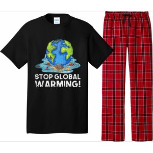 Stop Global Warming Climate Change Awareness Earth Day Pajama Set