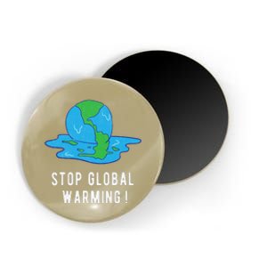 Stop Global Warming Climate Change Earth Day Magnet