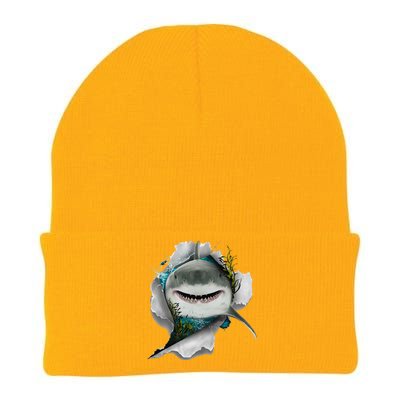 Shark Great White Shark Deep Sea Fishing Funny Shark Knit Cap Winter Beanie