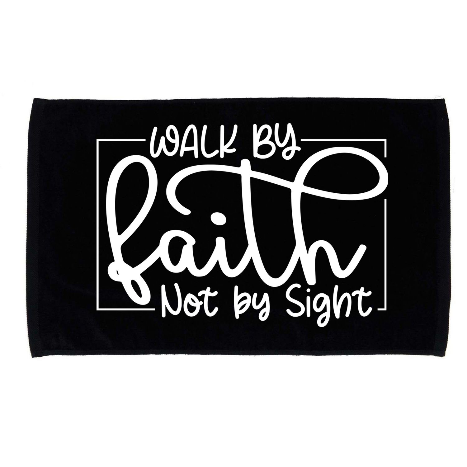 Shine Green Walk By Faith Microfiber Hand Towel