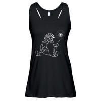 Summer Gnomes With Sunflower Graphic Ladies Essential Flowy Tank