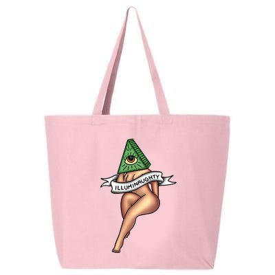 Sexy Girl X Illuminaughty X Illuminati Occult Tattoo Flash 25L Jumbo Tote