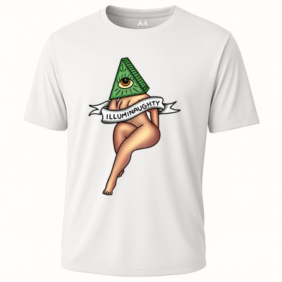 Sexy Girl X Illuminaughty X Illuminati Occult Tattoo Flash Performance Shirt