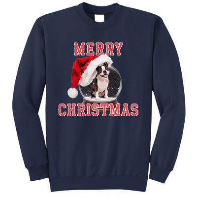 Snow Globe Xmas French Bulldog Christmas Sweatshirt