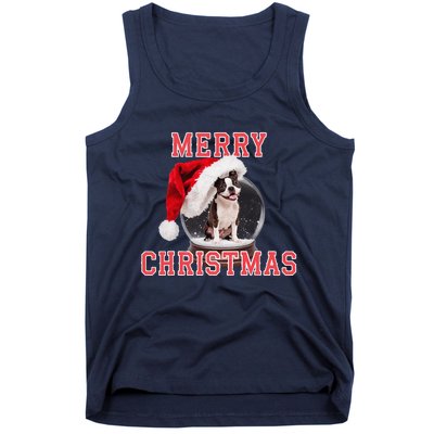 Snow Globe Xmas French Bulldog Christmas Tank Top