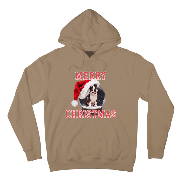 Snow Globe Xmas French Bulldog Christmas Hoodie