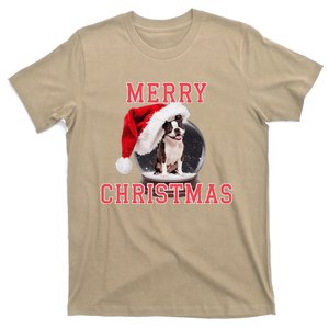 Snow Globe Xmas French Bulldog Christmas T-Shirt