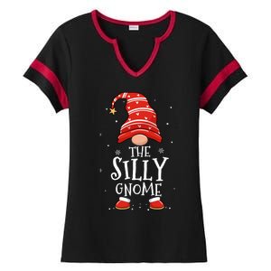 Silly Gnome Xmas Family Matching Funny Christmas Gnomes Cool Gift Ladies Halftime Notch Neck Tee