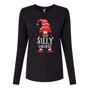 Silly Gnome Xmas Family Matching Funny Christmas Gnomes Cool Gift Womens Cotton Relaxed Long Sleeve T-Shirt