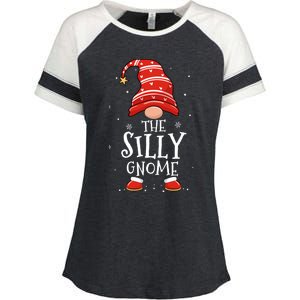 Silly Gnome Xmas Family Matching Funny Christmas Gnomes Cool Gift Enza Ladies Jersey Colorblock Tee