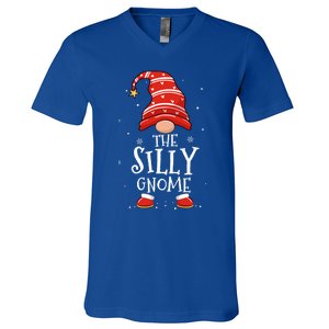 Silly Gnome Xmas Family Matching Funny Christmas Gnomes Cool Gift V-Neck T-Shirt