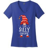 Silly Gnome Xmas Family Matching Funny Christmas Gnomes Cool Gift Women's V-Neck T-Shirt