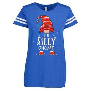 Silly Gnome Xmas Family Matching Funny Christmas Gnomes Cool Gift Enza Ladies Jersey Football T-Shirt