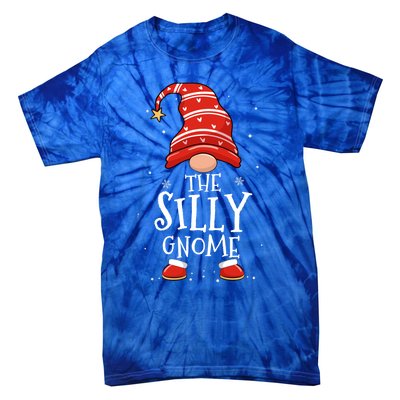 Silly Gnome Xmas Family Matching Funny Christmas Gnomes Gift Tie-Dye T-Shirt