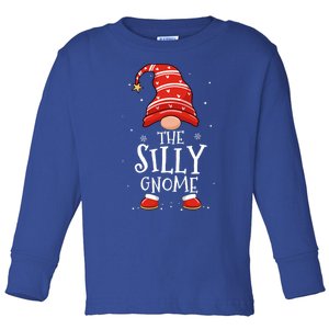 Silly Gnome Xmas Family Matching Funny Christmas Gnomes Gift Toddler Long Sleeve Shirt