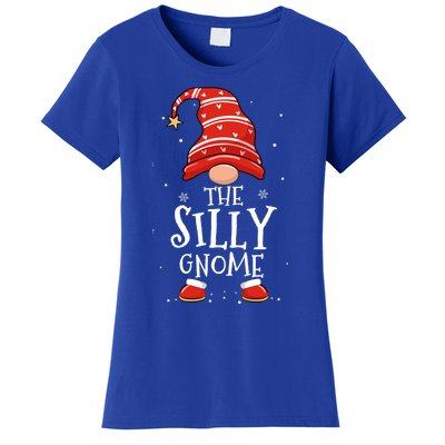 Silly Gnome Xmas Family Matching Funny Christmas Gnomes Gift Women's T-Shirt