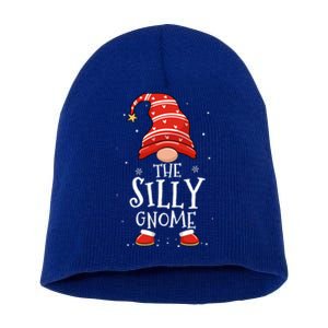 Silly Gnome Xmas Family Matching Funny Christmas Gnomes Gift Short Acrylic Beanie