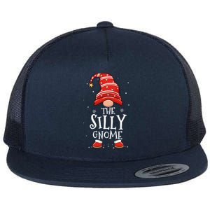 Silly Gnome Xmas Family Matching Funny Christmas Gnomes Gift Flat Bill Trucker Hat