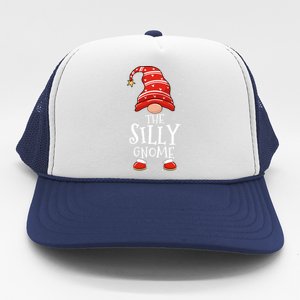 Silly Gnome Xmas Family Matching Funny Christmas Gnomes Gift Trucker Hat