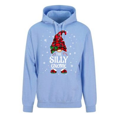 Silly Gnome Xmas Family Matching Plaid Christmas Gnomes Cool Gift Unisex Surf Hoodie