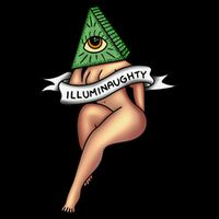 Sexy Girl X Illuminaughty X Illuminati Occult Tattoo Flash Wool Snapback Cap