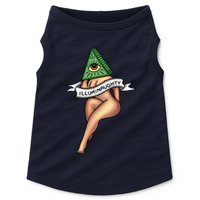 Sexy Girl X Illuminaughty X Illuminati Occult Tattoo Flash Doggie Tank