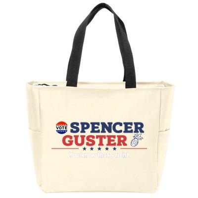 Spencer Guster You Know ThatS Right Zip Tote Bag