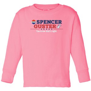 Spencer Guster You Know ThatS Right Toddler Long Sleeve Shirt