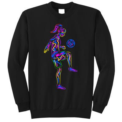Soccer Girl Youth Women Players TShirt Sweatshirt
